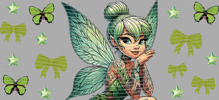 16oz Disney style-D-579